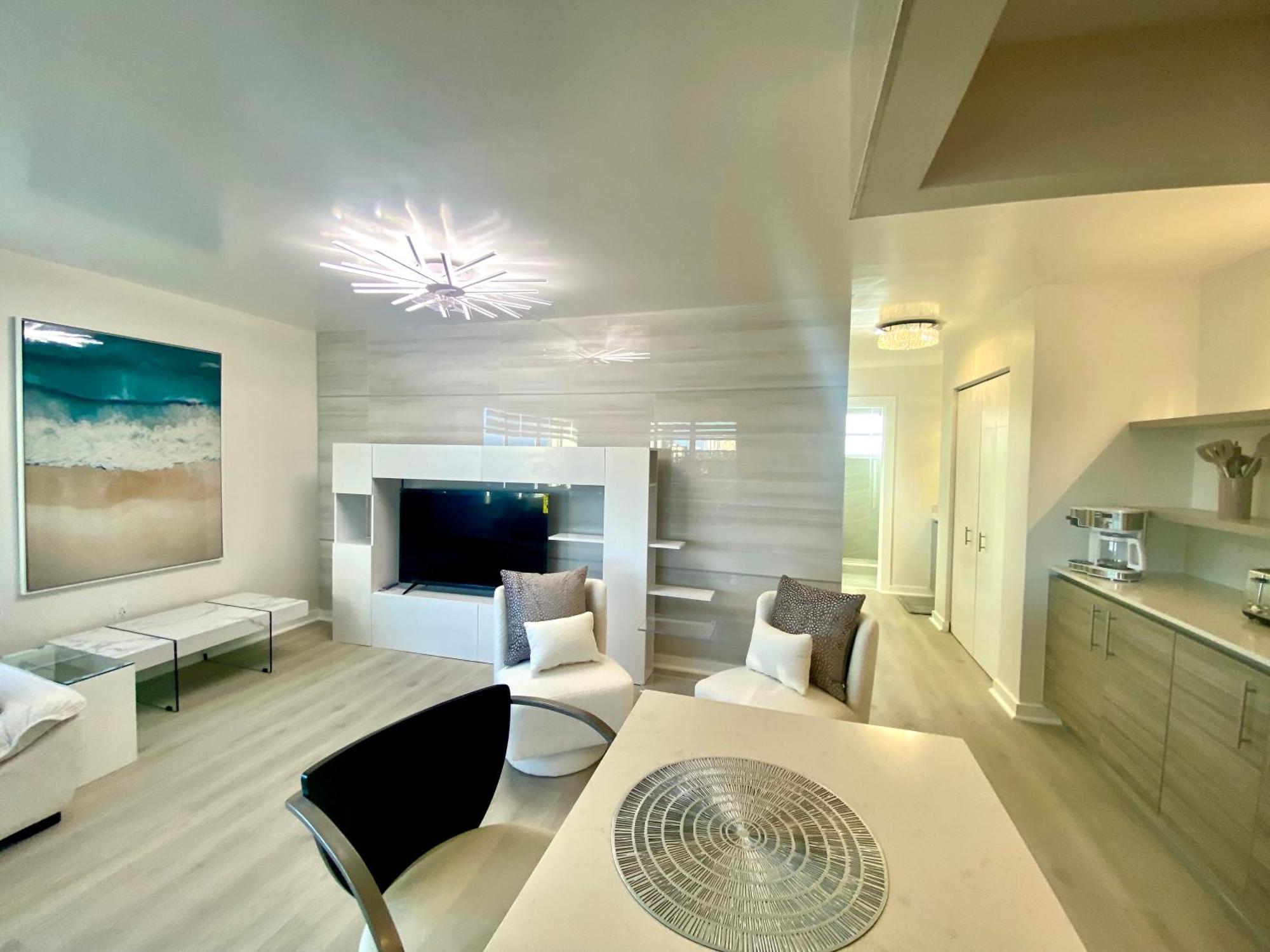 Panoramic Luxurious Waterfront One Bedroom Apartment With Miami Skyline View Free Parking 5Min Drive To Miami Beach Eksteriør billede