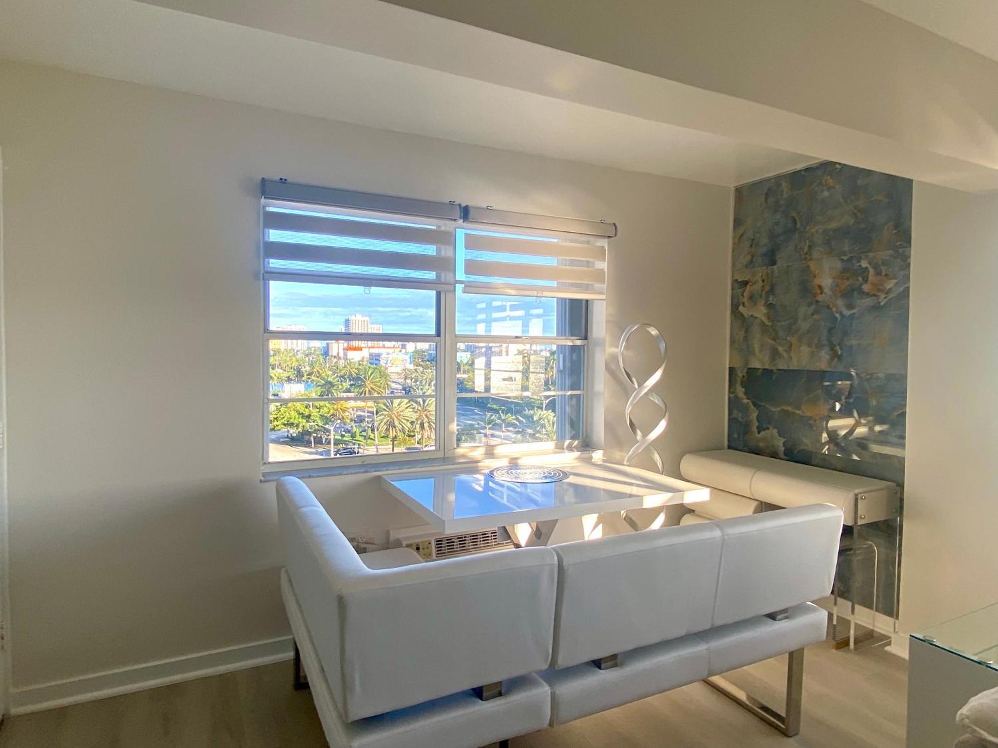 Panoramic Luxurious Waterfront One Bedroom Apartment With Miami Skyline View Free Parking 5Min Drive To Miami Beach Eksteriør billede
